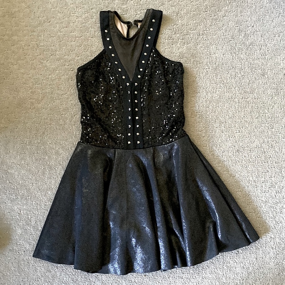WEISSMAN Showtime black Got It dance dress, size SA.
